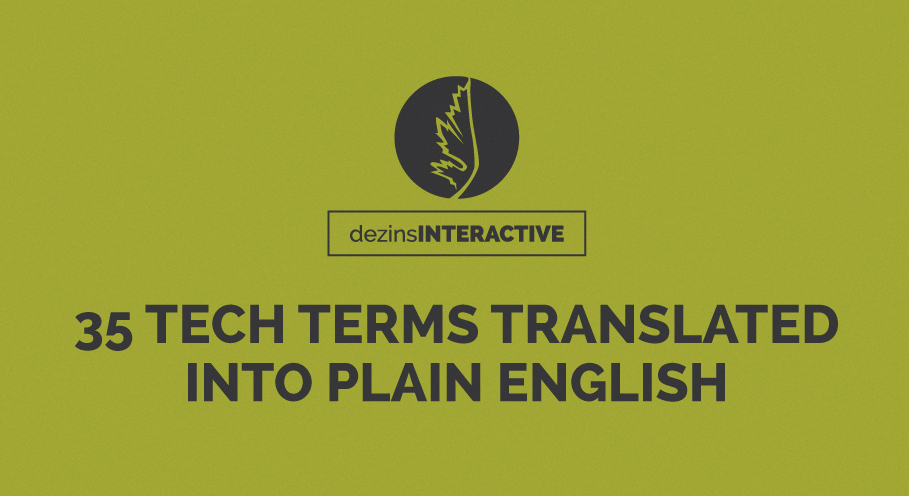 35 Tech Terms Translated Into Plain English