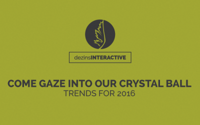 Come Gaze Into Our Crystal Ball: Trends for 2016
