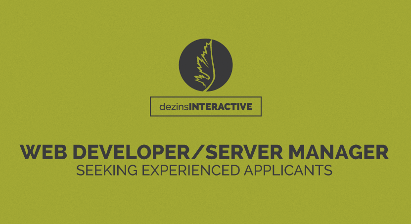 Web Developer/ Server Manager