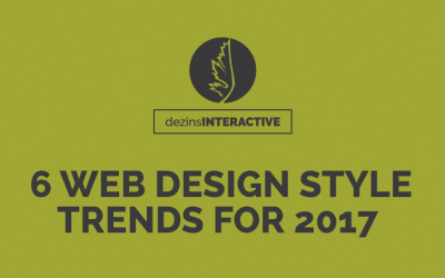 6 Web Design Style Predictions for 2017