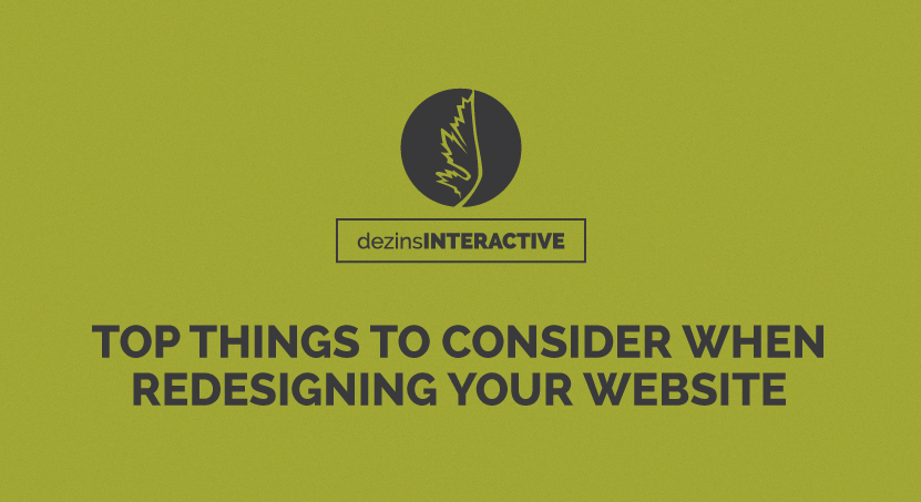 Top Things To Consider When Redesigning Your Website
