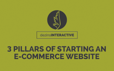 3 Pillars of Starting an E-Commerce Website