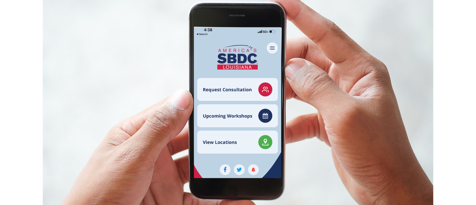 LSBDC Mobile App Image